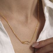 ネックレス レディース  アクセサリー ネックレス ハンドメイド　4色