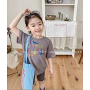 2025夏新作  夏服  韓国風子供服 キッズ服 トップス Tシャツ 男女兼用 カジュアル80-130cm