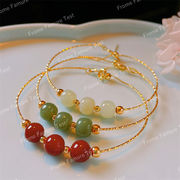 ブレスレット     手作り     ファッション    レディース