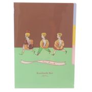 くらはしれい 3ポケットA4ファイル クッキー