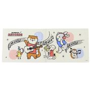 【薄手タオル】可愛い嘘のカワウソ 手ぬぐい ぬんぬんレコード