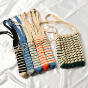 バッグ ミニバッグ ニットバッグ ハンドバッグ レディース エコバッグ 折り畳み可能 プレゼント 可愛い