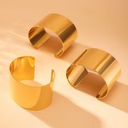 サージカルステンレスバングル　アクセサリー　金属アレルギー対応　ファッション　18kコーティング