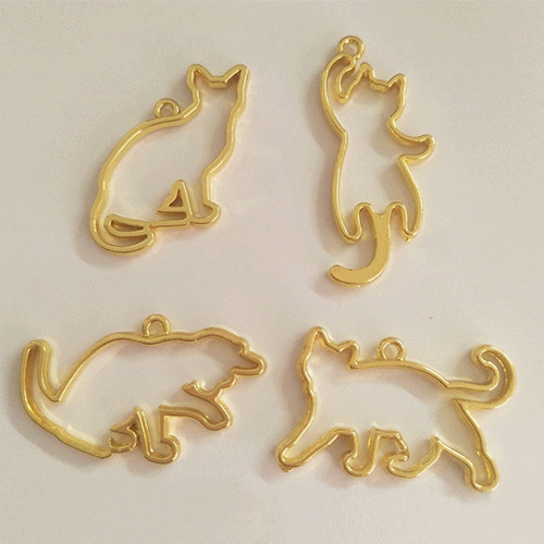レジン枠 カン付き 月 猫 兎 星 レジンフレーム 空枠 ペンダント ハンドメイド メタル アクセサリーパーツ