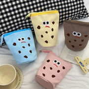 化粧ポーチ 多機能　収納ポーチ　小物収納　韓国ファッション 　デザイン　ペンボクス　文房具