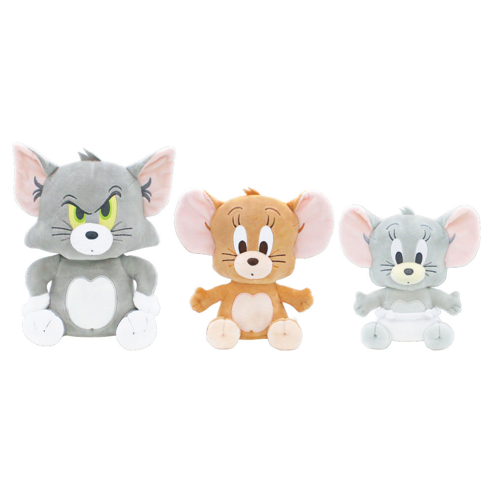 8月予定】TJ-5529217TM トムとジェリーおすわりぬいぐるみ TM | 卸売