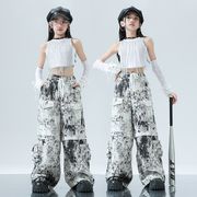 キッズ 子供服 トップス ボトムス ダンス衣装 パーティ イベント ヒップホップ