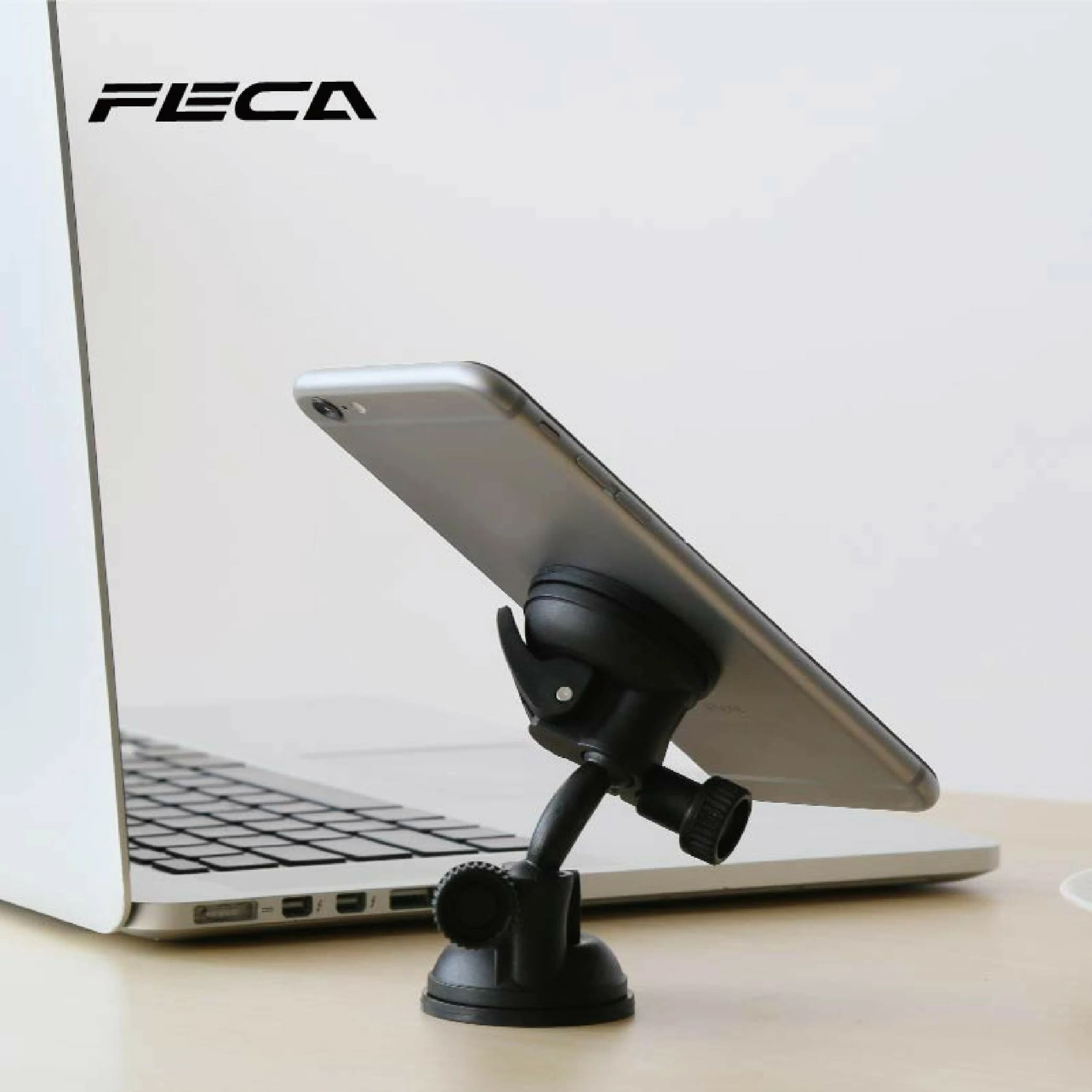 FECA 多機能 吸盤式スマホスタンド i1　グリーン【送料無料】【在庫あり】【直送可】