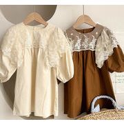 秋冬新作★韓国風子供服★ベビー服★女の子 長袖 ドレス キッズワンピース 可愛い★