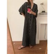 今季マストバイ 　韓国風    気質    chic 韓国ファッション   ロングワンピース