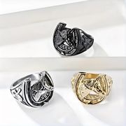 ステンレス 指輪 18K リング アクセサリー　ステンレス指輪　メンズ 指輪 デザイン★2025