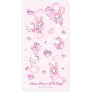 メゾ・ピアノ×ハローキティ USB/USB Type-C 4000mAh リチウムイオンポリマー充電器 2.1A エンジェル