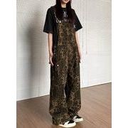 新作　キッズ　ボトムス　サロペット　豹柄　オーバーオール★S/M/L/XL/2XL/