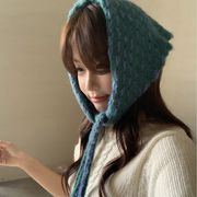 三角スカーフ　レディース　韓国ファッション　秋　デザイン