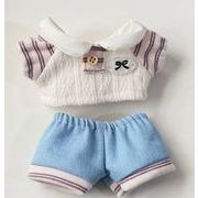 綿人形 スポーツウェア ドールハウス ドール用 着せ替え ミニドール ぬいぐるみ用服 15cm/2色