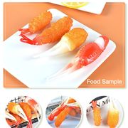 食品サンプル キーホルダー アクセサリー キーチェーン カニ エビ 天ぷら