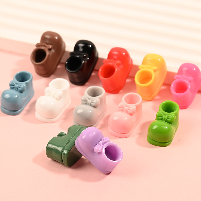 靴 ハンドメイド デコパーツ アクセサリーパーツ シューズ ミニチュア 立体 ストラップ キーホルダー部品