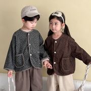 子供服　80~150cm　キッズジャケット　レオパート　男女兼用　韓国キッズ服
