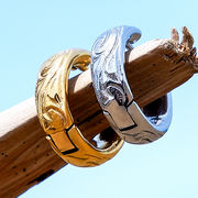 数量限定 超安数量限定 片耳 ハワイアンジュエリー ピアス 太め レディース メンズ  サージカルステンレス