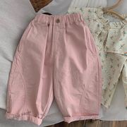 2025秋新作 韓国子供服 ベビー服  キッズ女の子 ズボン 80cm-120cm