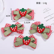 新入荷 蝶結び デコパーツ 生地 パッチ 刺繍アップリケDIY ヘアアクセサリーバッグ装飾 貼り付けパーツ