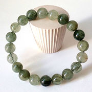 【日本製】自社工場　ブレスレット ザギマンテンクォーツ　ブルー　＜パキスタン産＞ 保証書カード付