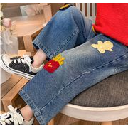 2025秋新作 ボトムス　ジーンズ　デニムズボン　ズボン　パンツ 90-140cm