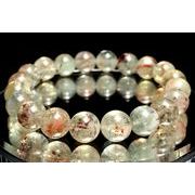 【１点物】キラメキ内包◇アルーシャ産 フェルドスパー(オリゴクレース) 10mm ブレスレット _MA8138