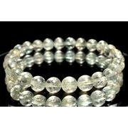 【１点物】キラメキ内包◇アルーシャ産 フェルドスパー(オリゴクレース) 7mm ブレスレット _MA8132