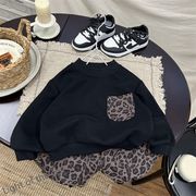 2025秋新作韓国子供服 ベビー服  キッズ男の子長袖 トップス +ズボン 2点セット 80cm-130cm