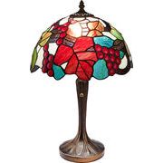 ステンドグラスランプ／ブドウ／　アンティーク／