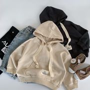 秋冬新作  子供パーカー帽子付き  キッズ上着　男女兼用トップス長袖カジュアル　大人気韓国風