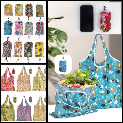 エコバッグ  折りたたみ式ショッピングバッグ　大容量ショッピングバッグB00003B