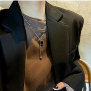 ネックレス  存在感 サージカルステンレス ネックレスチェーン デザイン ネックレス 上品★