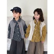 2025新作 韓国風 子供服  ベビー服  キッズ 男女兼用 チョッキ 2色  80cm-140cm