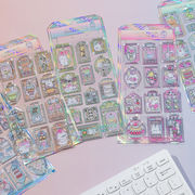 手作り DIY ぷくぷく ボンボンシール 3Dステッカー 立体ステッカー 粘着シール