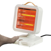 ベルソス 足踏み スイッチヒーター ホワイト VS-IT011 足元ヒーター 電気ストーブ ミニヒーター 電気ヒ