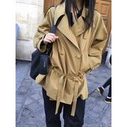 今季マストバイ  韓国風   気質   おしゃれ  ダブルブレスト  ベルト トレンチコート