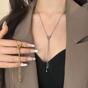 ネックレス  存在感 サージカルステンレス ネックレスチェーン デザイン ネックレス 上品★