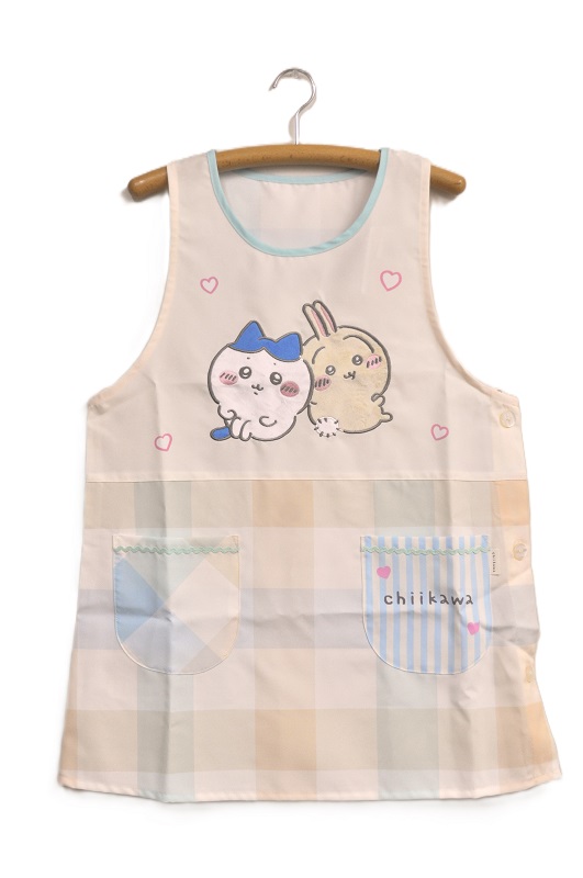 【即納】ちいかわキッチン　レディースエプロン 保育士 介護士