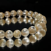 ブレス　ホワイトガーデンクォーツ＜ブラジル産＞　丸