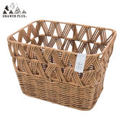 ■ダイカイ■　トーククランツ　フェイクPE　ハンドルバスケット　スクエア