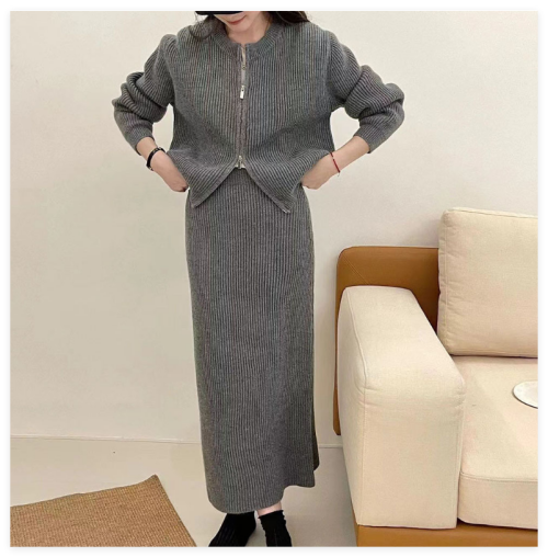 セットアップ ニット ニットカーディガン スカート トップス レディース アウター ボトムス 上下セット