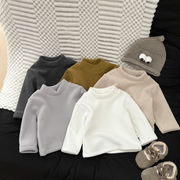 「2025」子供服★トップス★Tシャツ★裏起毛★韓国風子供服★5色73cm～110cm