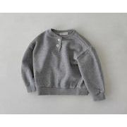2025年新作　キッズ服　韓国風　トップス　スウェット　上着★73-120CM　２色