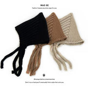 子供帽子　キッズニット帽　猫耳ニットボンネット　秋冬　韓国キッズハット