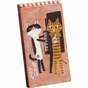 【日本製！ストーンに描かれたねこ達がかわいい！】糸井忠晴 ストーン アート「テラコッタ（努力は実る）」