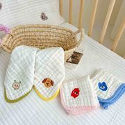 ベビータオル　25*25cm　ガーゼ　ハンカチ　フェイスタオル　韓国ベビー用品