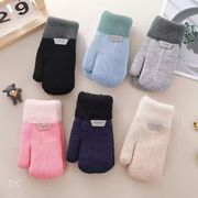 2025冬新作　大人気　キッズ　ベビー用　暖かい　厚手　手袋　6色　男女兼用　DC