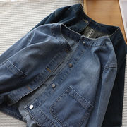 新入荷★レディース服・長袖・コート・デニム・韓国風・トップス     2色